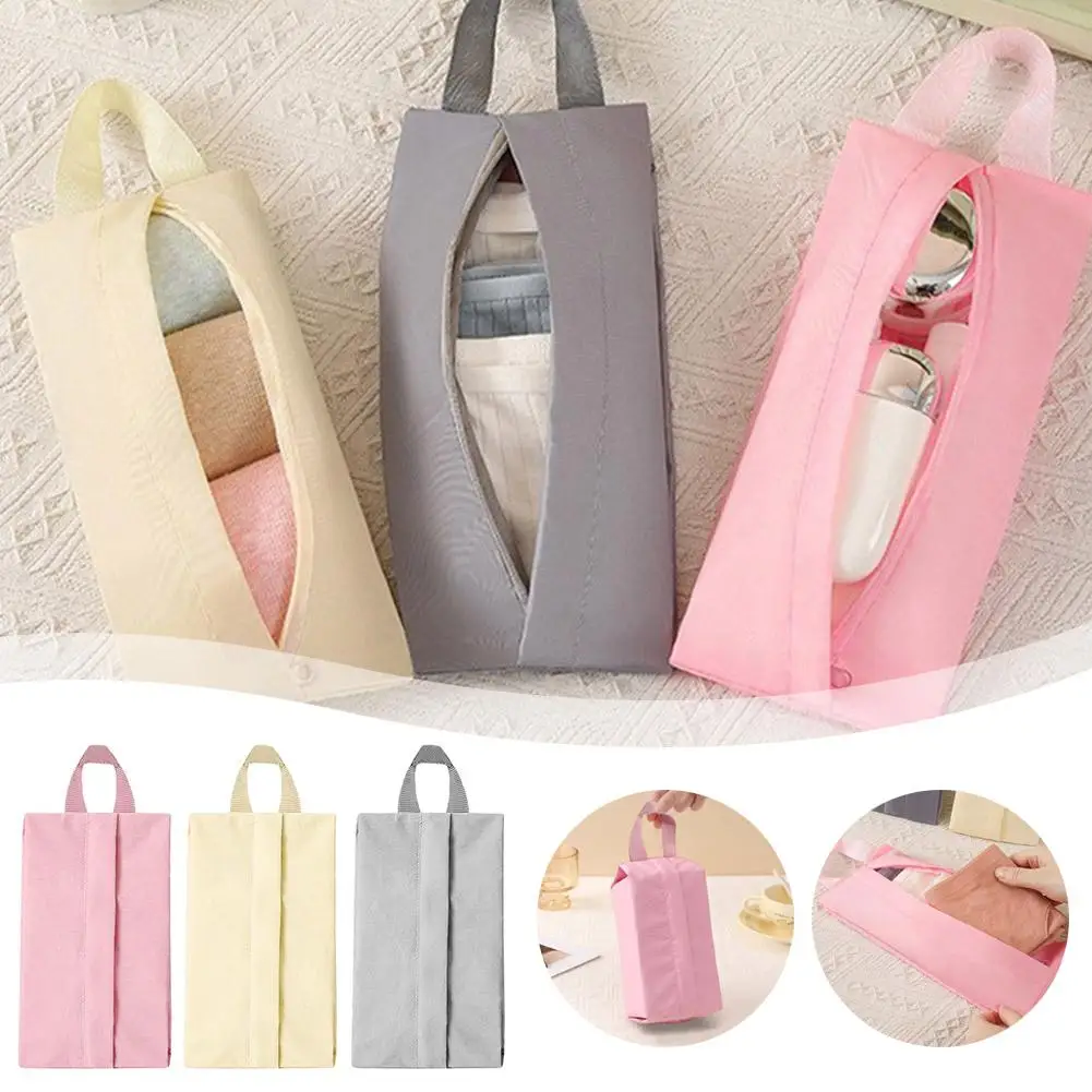 

Waterproof Underwear Travel Organizer With Carry Handle Attachment Machine Luggage Socks Washable Clothes Capacity Large W7x5