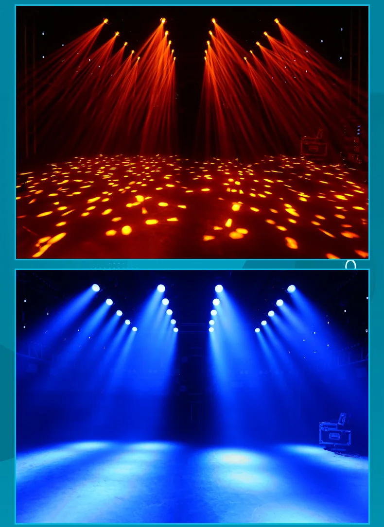 LED 230W Sharpy Stage Light 7R 230 Beam Moving Head DMX512 Controlled IP65 For Warehouse Application Warm White & White Emission