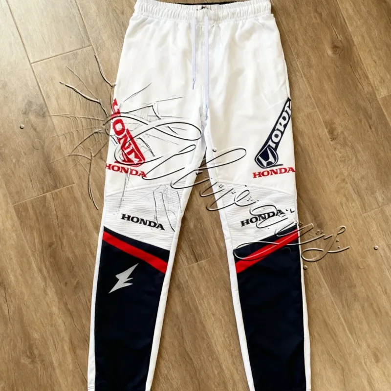 

2026 Summer New Cycling Fashion Design Honda Racing Pants Men's MOTO Off Road Mountain Bike Pants Breathable Sunscreen Pants