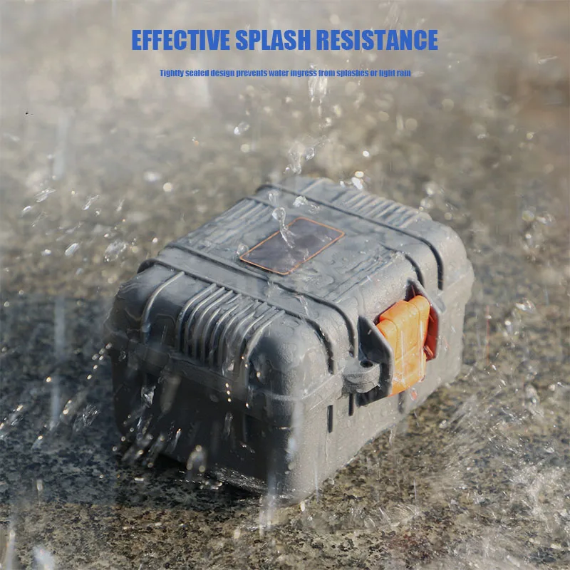 VOLODYMYR Mini-Aufbewahrungstasche für DJI Osmo Action 6, harter wasserdichter Schutz, Sicherheitsbox, Tragetasche, Kamerazubehör