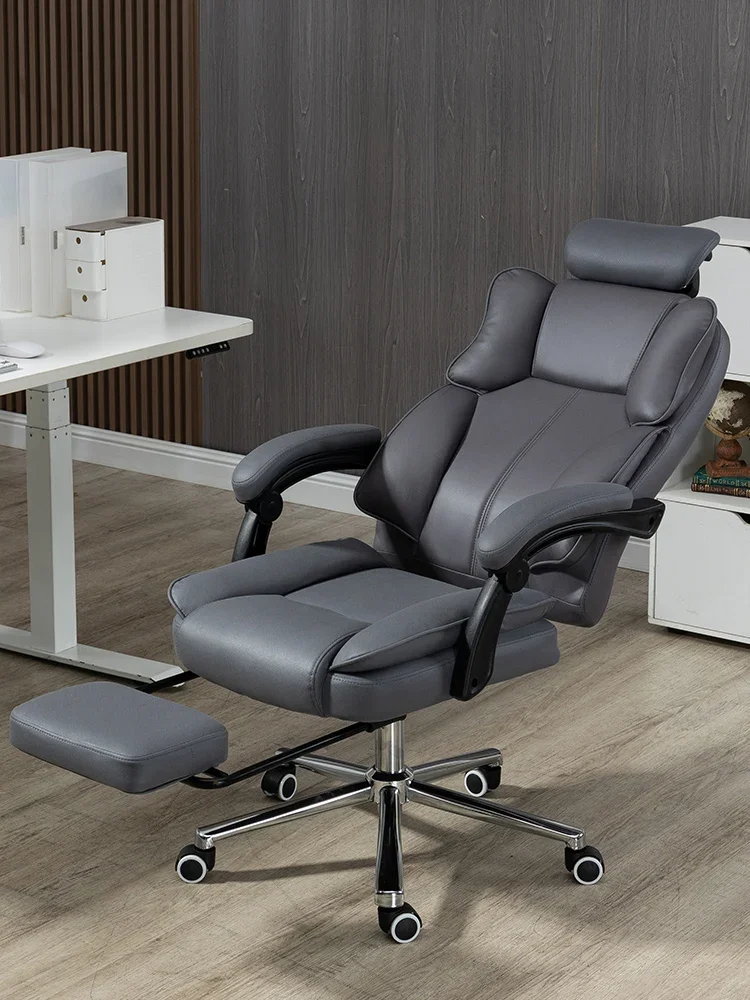 Computer zu Hause anhebbarer Büro bequemer ergonomischer Stuhl mit sitzender Rückenlehne