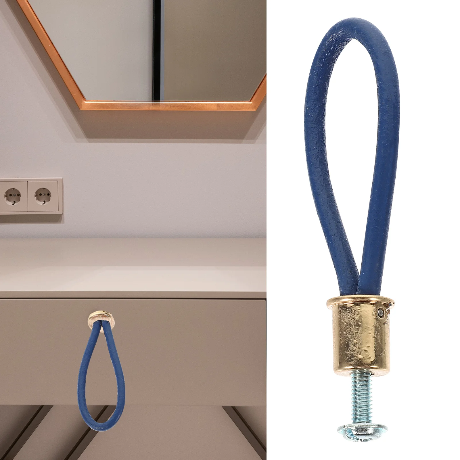 

Rope Handle For Cabinet Drawer Pull Replacement Rustic Farmhouse Door Knob Vintage Furniture Hardware Barn Door