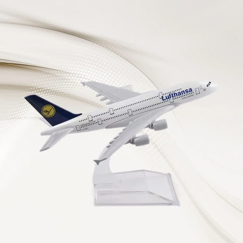 

Alloy Metal AIR Luthansa Airways 380 A380 16CM Airplane Model Diecast Aircraft Miniature Child Toy Plane
