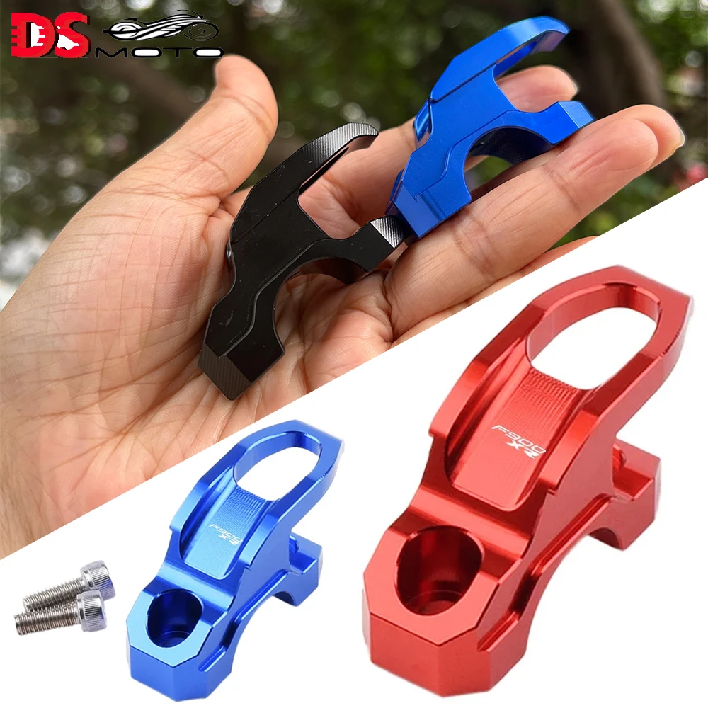 

For BMW F900R F900XR Accessories CNC Aluminum Brake Master Cylinder Holder Clamp Bracket Bag Hook Helmet Hanger Parts