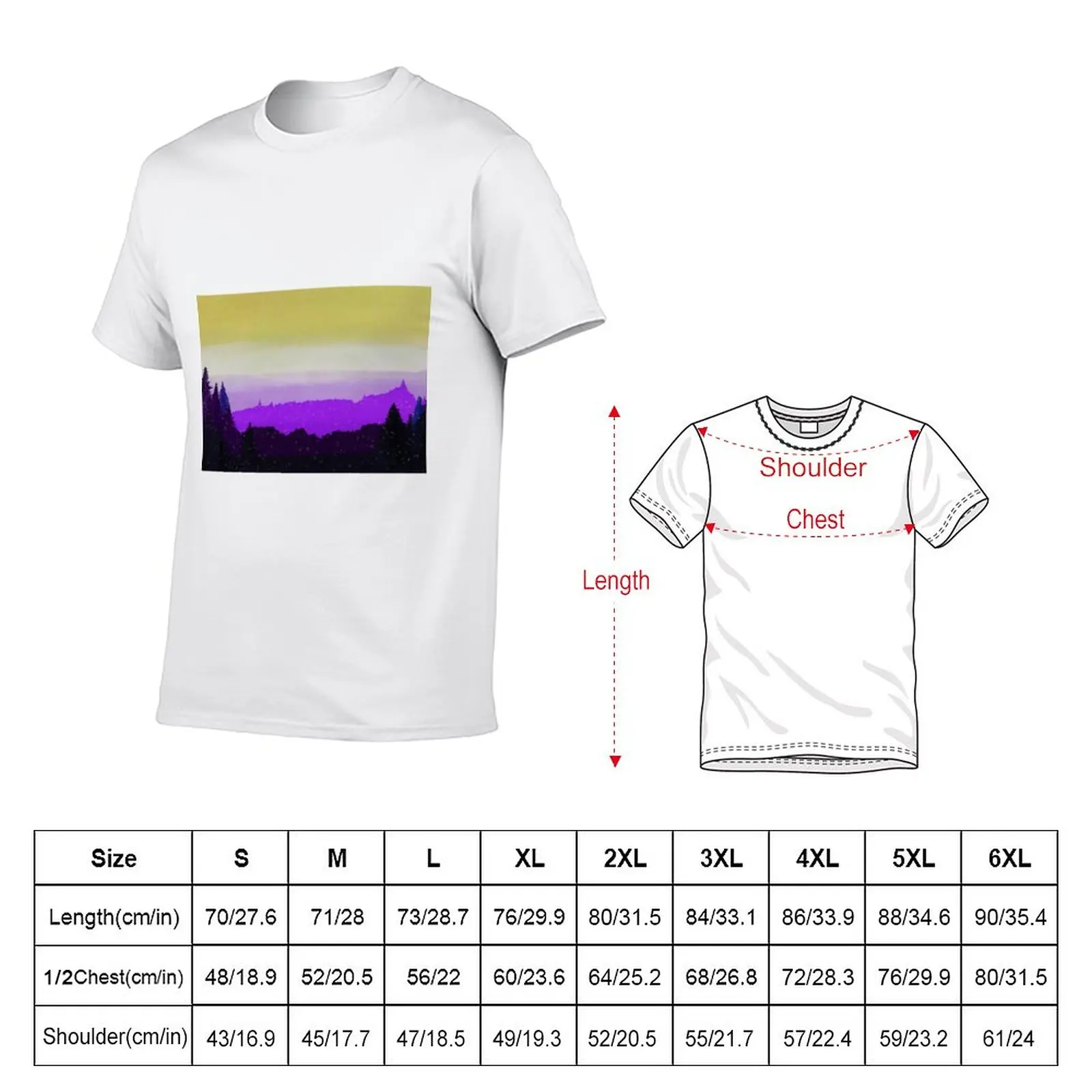 New Subtle Non-binary flag T-Shirt black t shirt sweat shirt funny t shirts mens t shirt