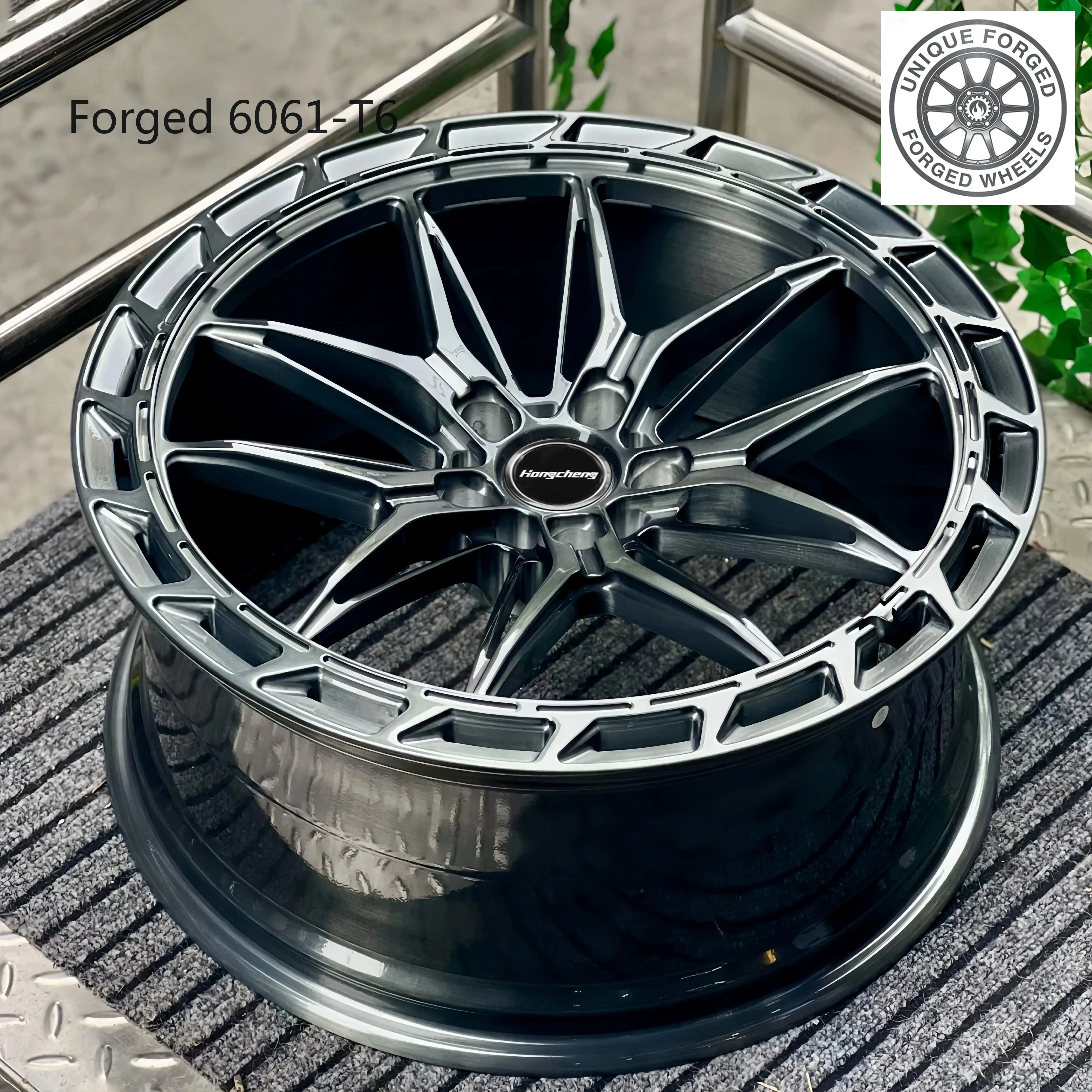 

Concave Wheels Racing Car Wheels Decorative Circle Aluminum Alloy Gray Silver Black with High Quality