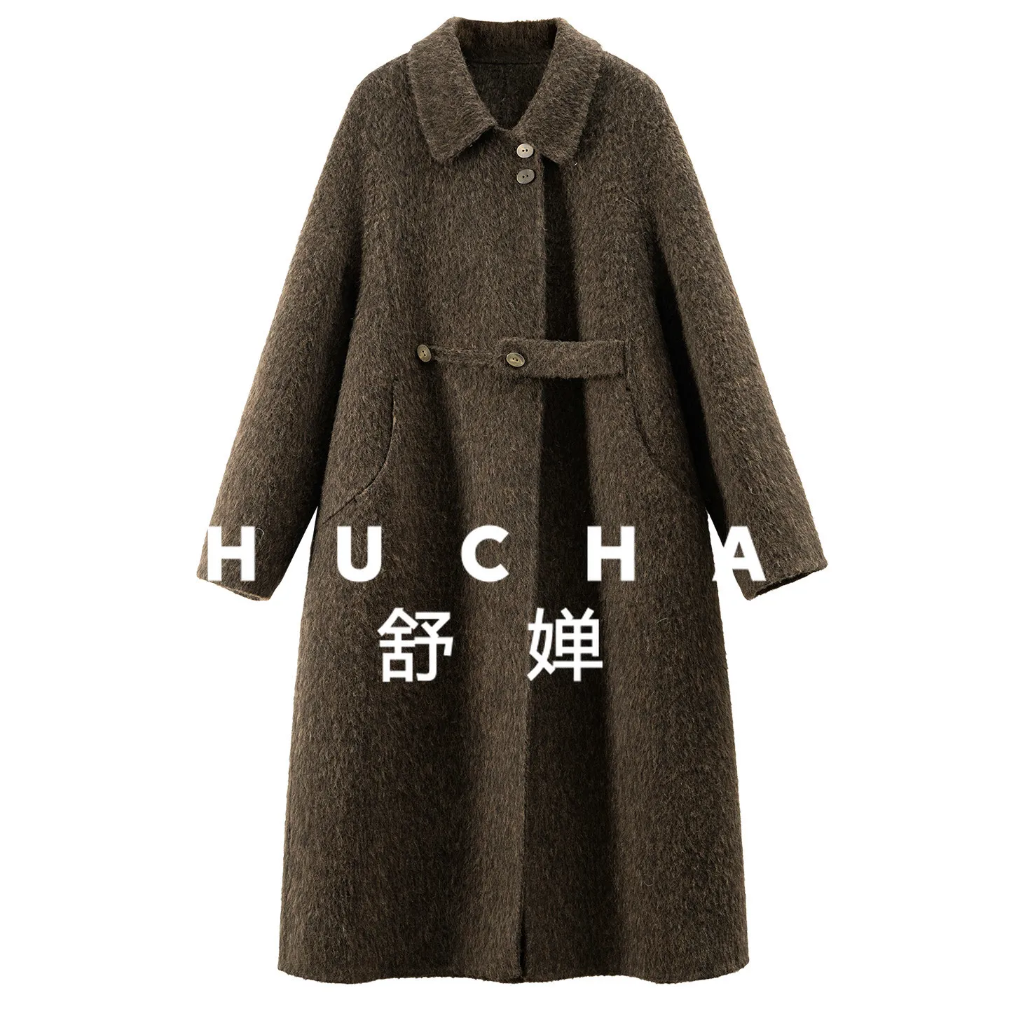 Luxury Is Luxury D Li 1W + Suli Alpaca + Wool Reversible Wool Coat Jacket Women's 15J3 Coats and Jackets Women