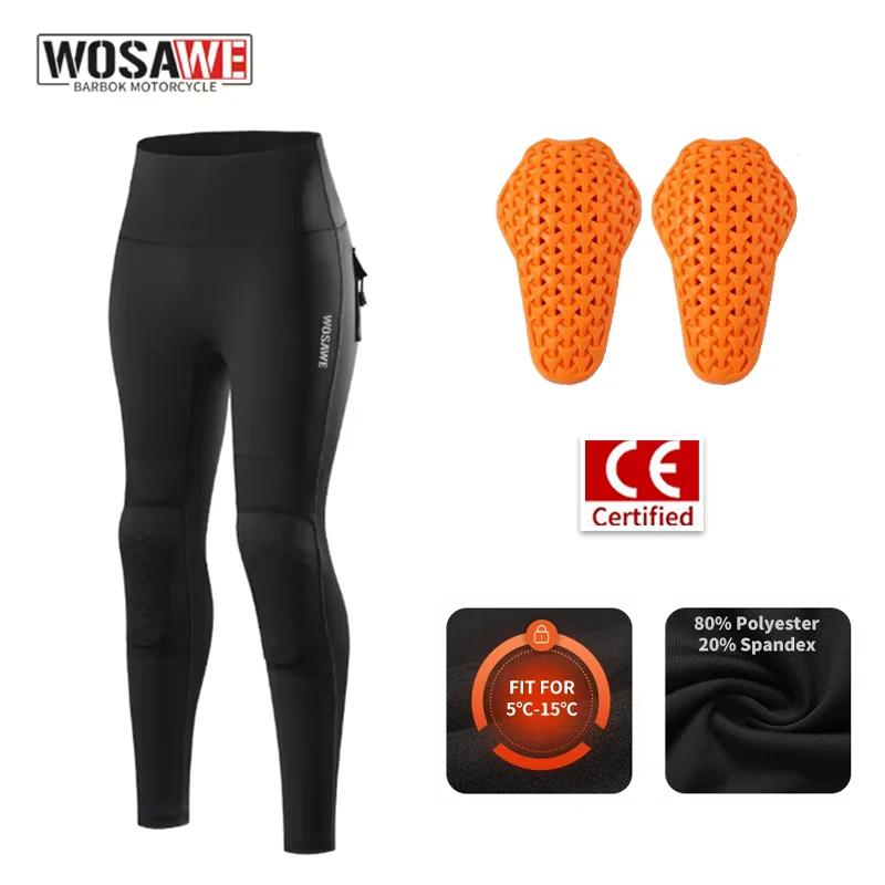 wosawe-femmes-pantalons-de-moto-hiver-motocross-pantalons-d'equitation-avec-genouilleres-ce-polaire-thermique-miel-peche-hanche-ascenseur-fitness-pantalon