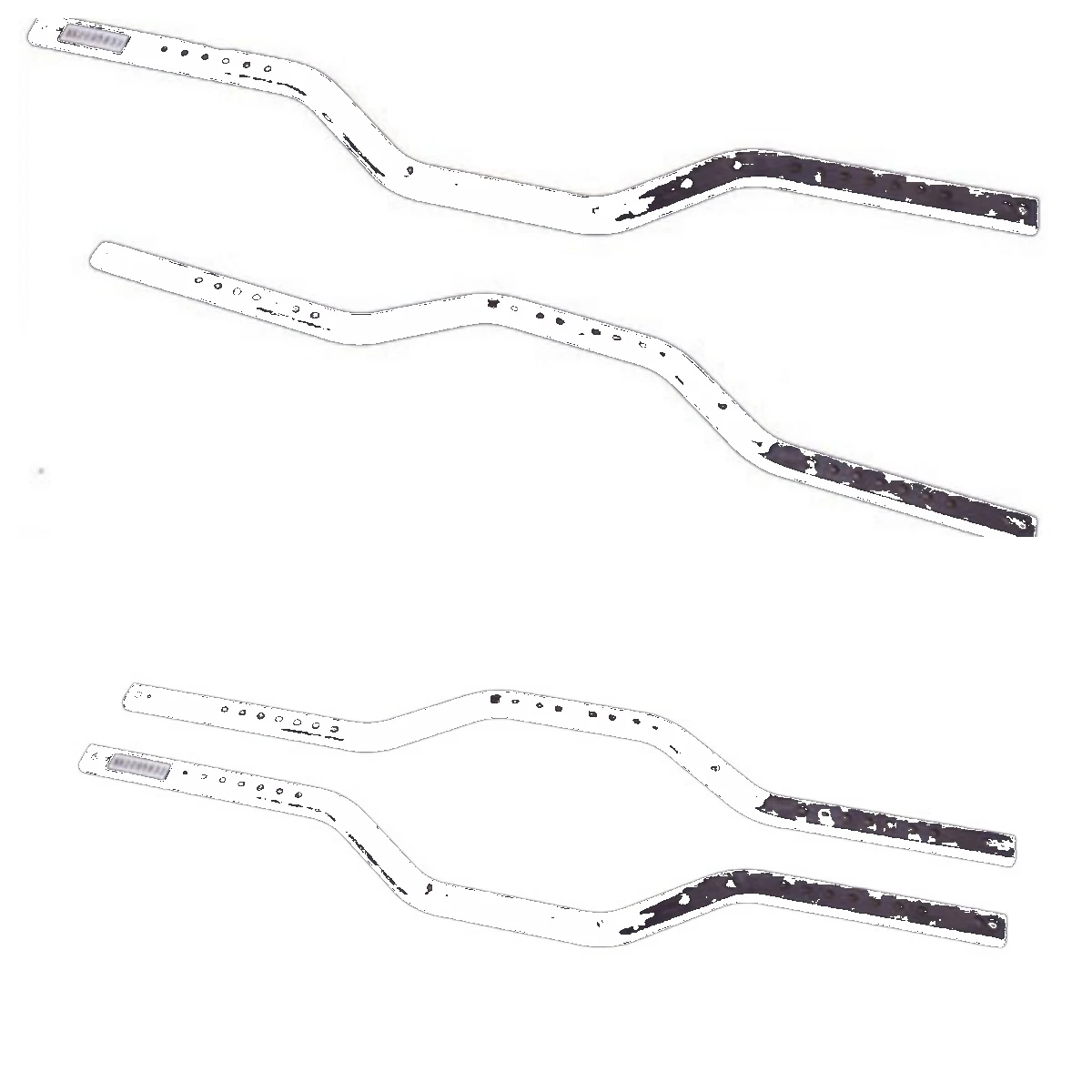 RGT Chassis Rails R86413 for Ruitai Jimny 1/10 Four-wheel Drive 136100V3 136100V3FD  Remote Control Simulation Climbing Car