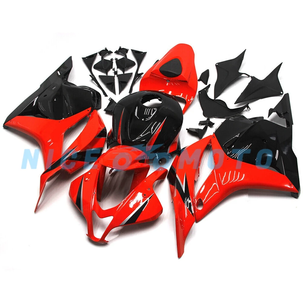 Rot-schwarzes Karosserie-Set für CBR600RR 2009 2010 2011 2012, Honda cbr600rr CBR600 09 10 11 12 Motorrad-Verkleidungsset