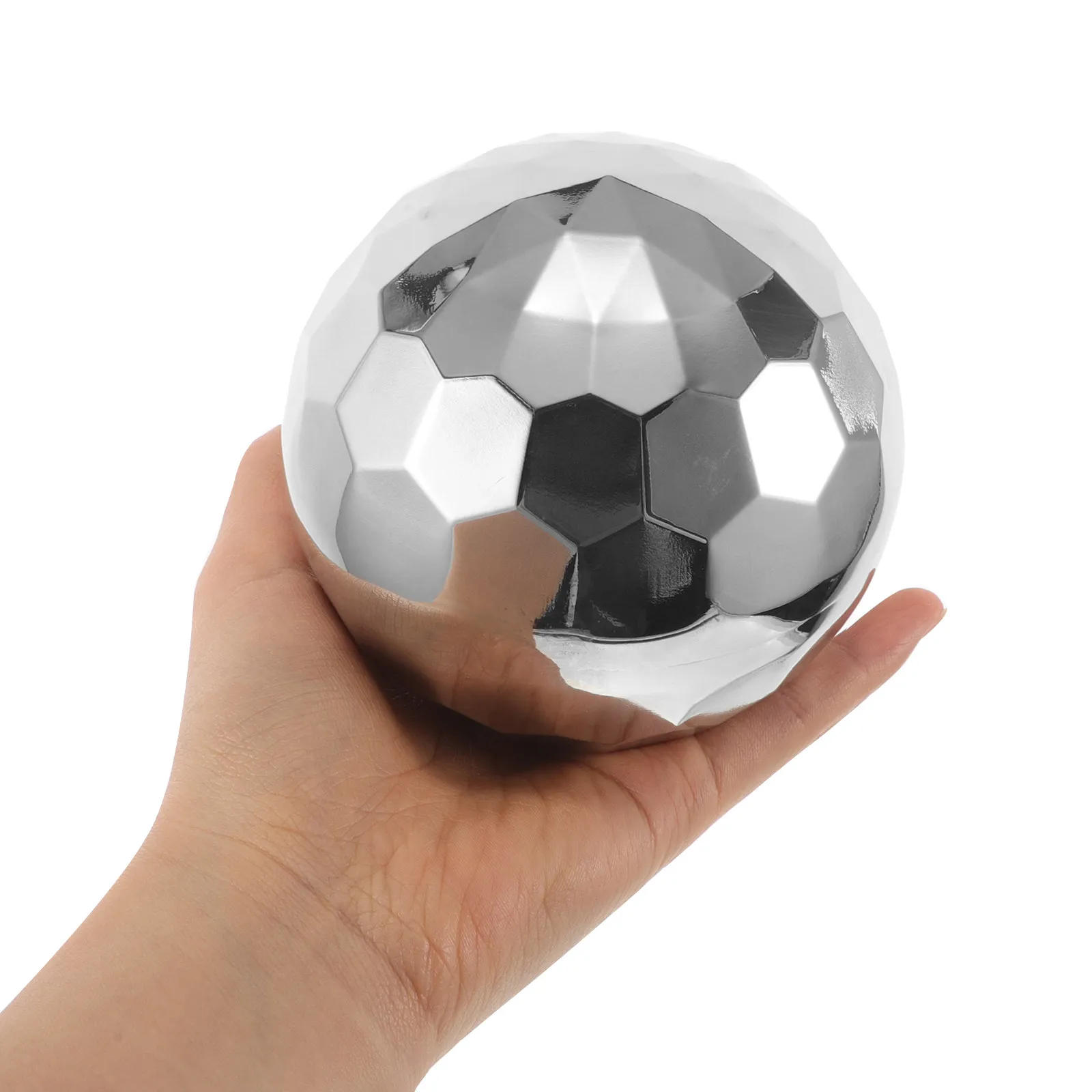 

Зеркальный садовый шар из нержавеющей стали с 4 отражающими поверхностями, полый, полированный, декоративный, для улицы, для двора, пруда, украшение