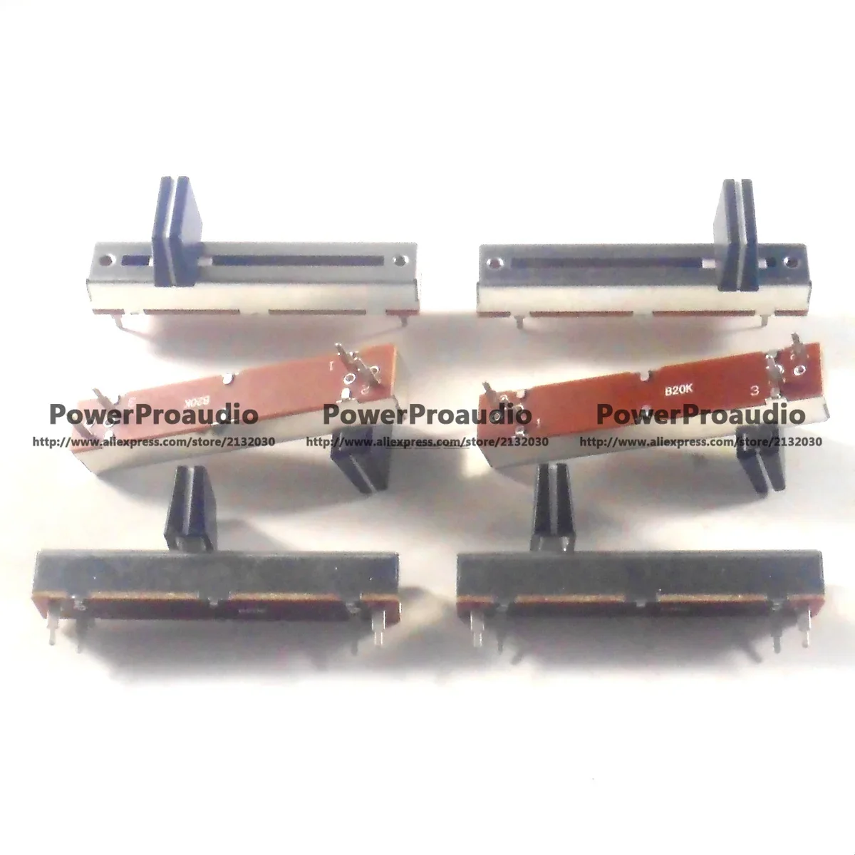 6 Peças Fader DDJ SR SX WeGo2 XDJ R1 DDJ-SX DDJ SX 418-S1-701-HA / 418-PDJ33-672 com botão