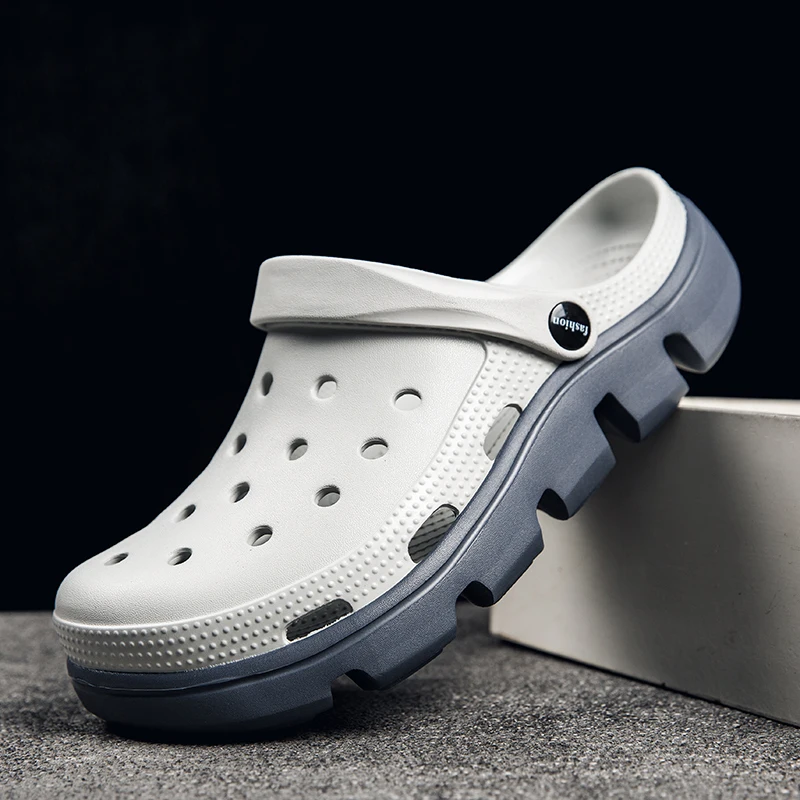 Men EVA Slippers Bathroom Beach Indoor Non Slip Comfortable High Quality Women Sandals Cute House Summer Orginal Design Casual image 3