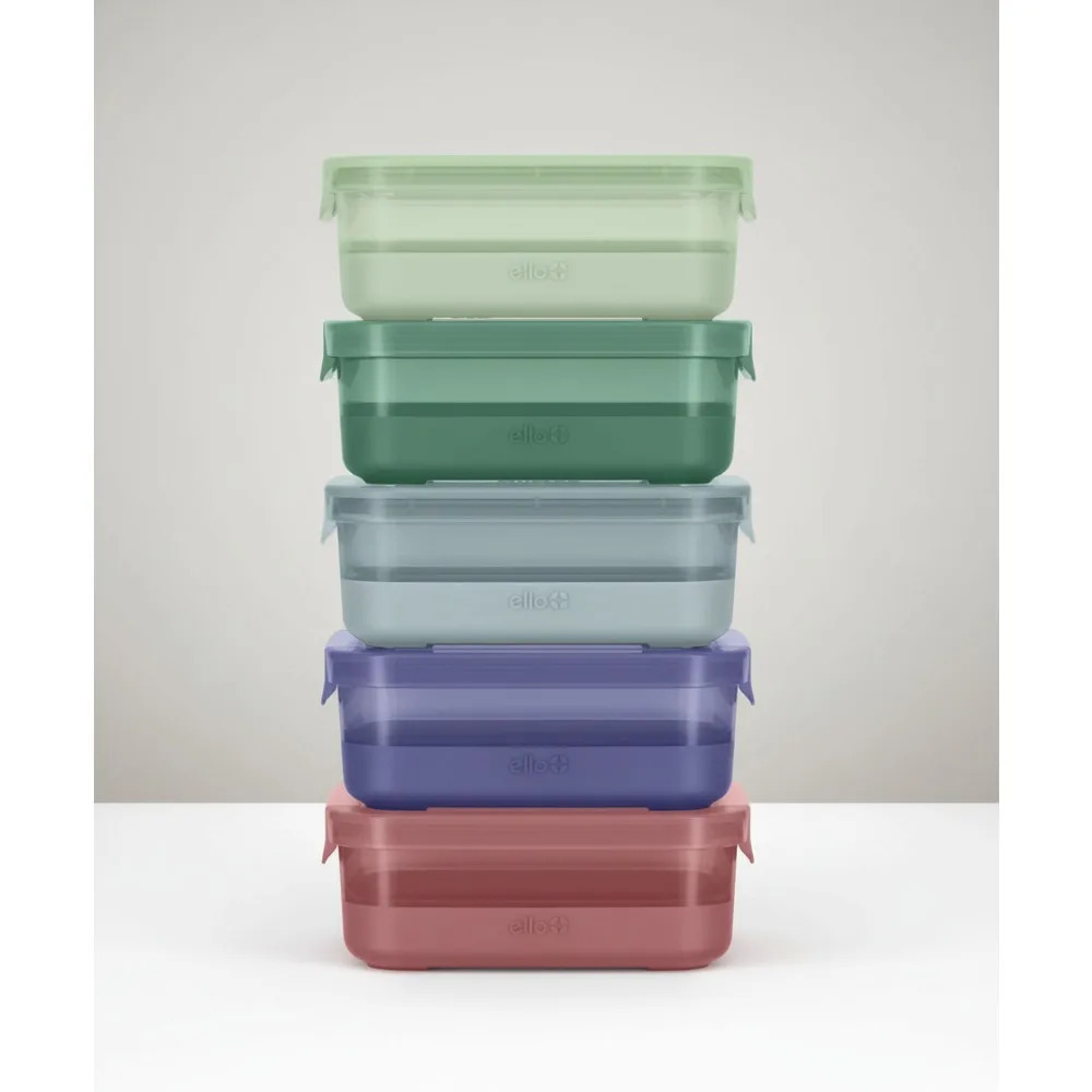 

BPA-Free Meal Prep Containers Set with Airtight Lids & Silicone Boots - Dishwasher, Microwave & Freezer Safe Food Storage