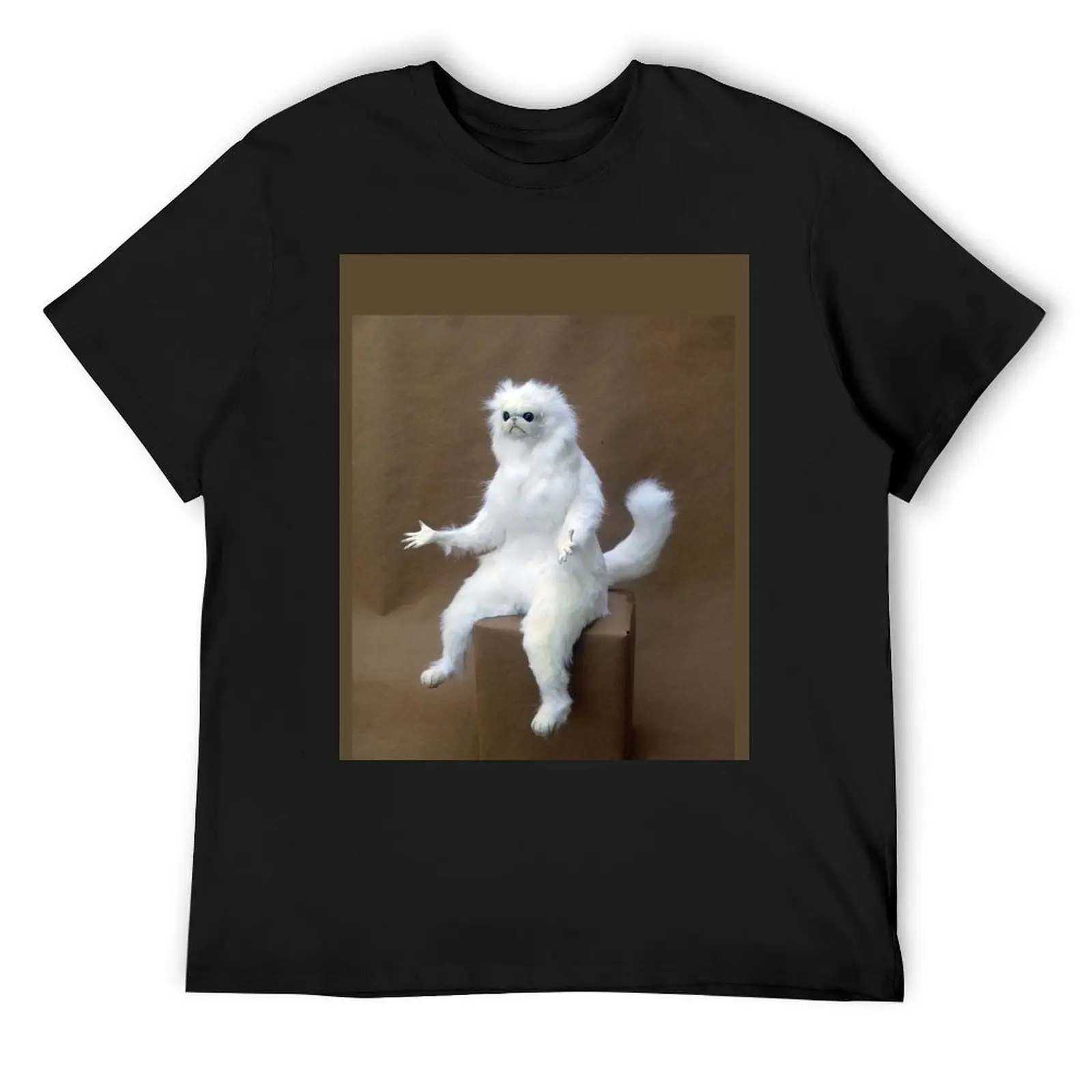 Gato persa quarto guardião camiseta suor homem roupas em branco kawaii roupas dos homens camisetas gráficas anime