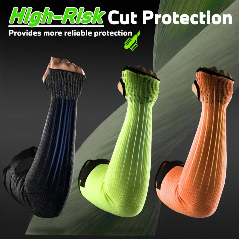 Cut Resistant Sleeves for Thin Skin - Ultra-Comfort Cooling HPPE Arm Guards, Gardening Farming Yard Protective Gear