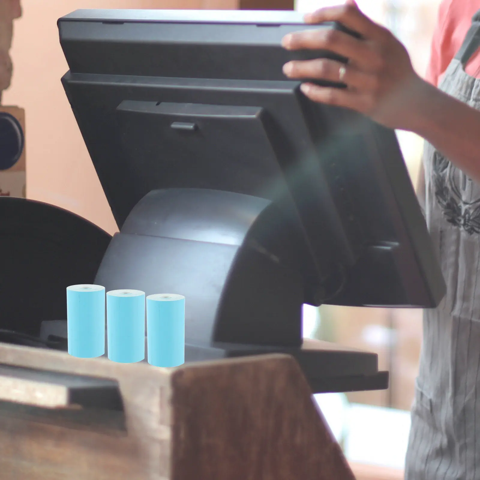 

4 рулона термобумаги: универсальная термобумага для принтеров для магазинов, отелей, супермаркетов, кассовых аппаратов