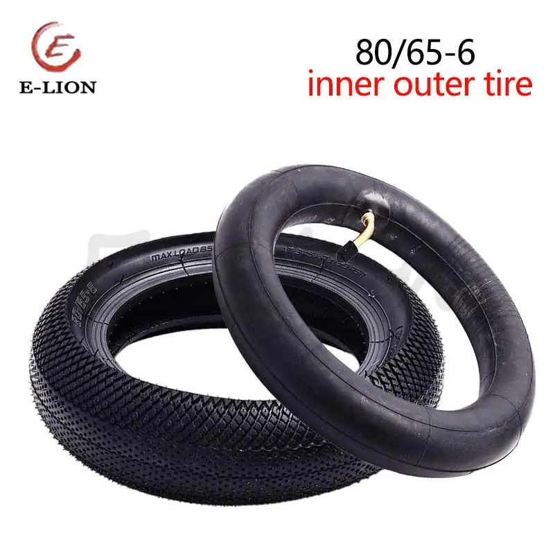 0/65-6 Tire for Kugoo M4 Pro Quick 3 Zero 10x Electric Scooter 10x3.0 Inner Outer Tyre Pneumatic Wheel Replacement Parts