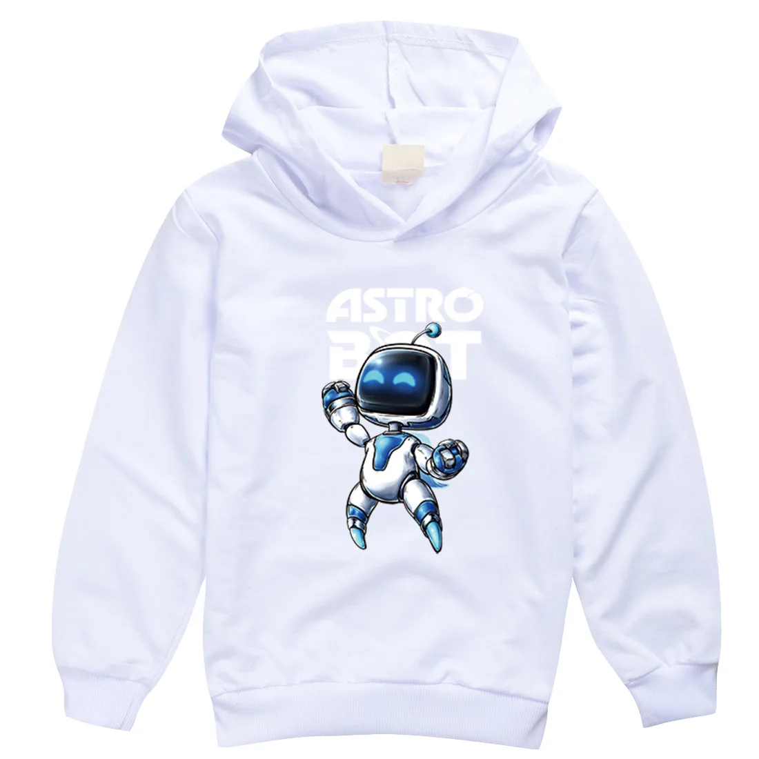 Jogo ASTRO BOT Hoodie Crianças Gráfico Astros Playroom Cartoon Moletons Meninos Casacos de Manga Longa Criança Meninas Casacos Casuais