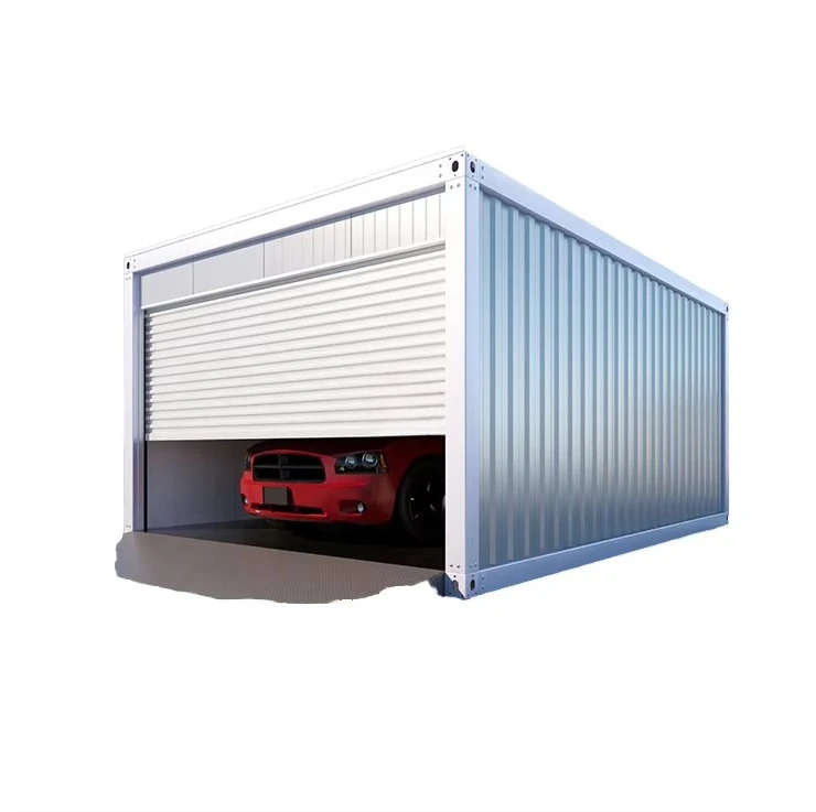 FL Container Garage Multi‑purpose Prefabricated Container Garage For Car Storage And Small Tool Workshop
