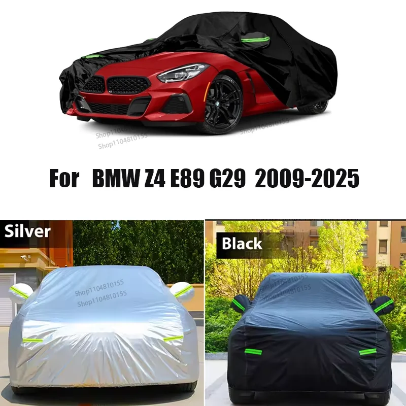 

Outdoor Waterproof Full Car Cover for 2009-2025 BMW Z4 E89 G29Windproof Heavy Duty Rain and Snowproof