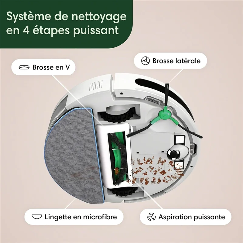 9M-Robot Vacuum Cleaner For Irobot Roomba Combo Essential Y0112 Powerful Robot Vacuum Accessories