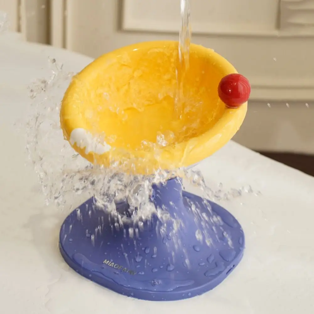 

Ceramic Cat Bowl Height Adjustable Cute Pet High Foot Bowl Non-slip Slanted Mouth Dog Food Feeding Basin Kitten Puppy