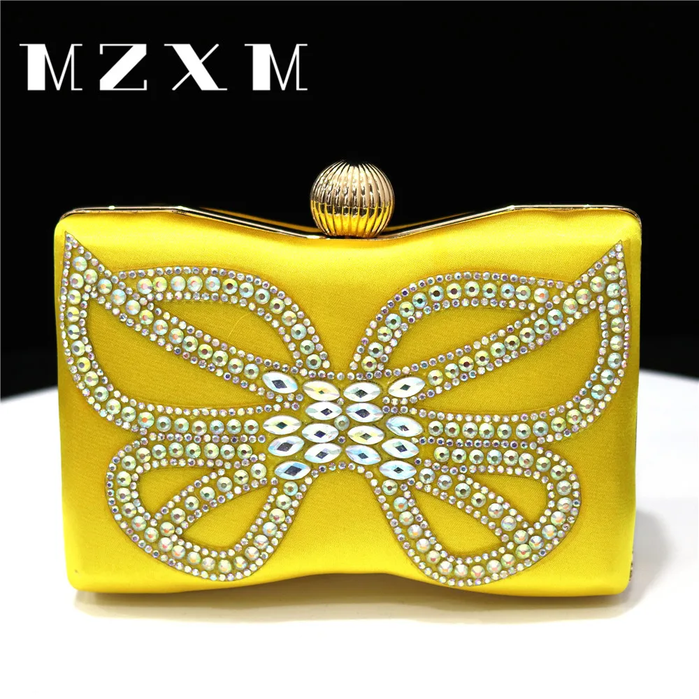 

2025 Rhinestone Evening Bag for Women Luxury Shiny Banquet Handbags Crystal Designer Clutch Purse Party