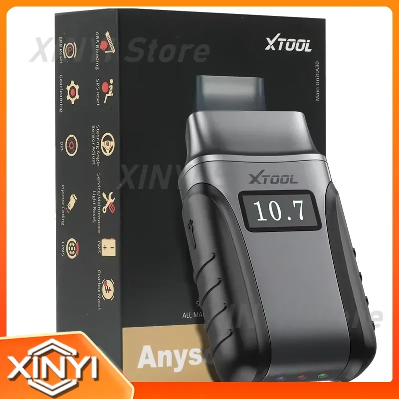 XTOOL A30M2 for Auto Diagnostic Tool for Cars 23+ Reset Functions Full System Scanner Professional OBD2 Car Diagnostic