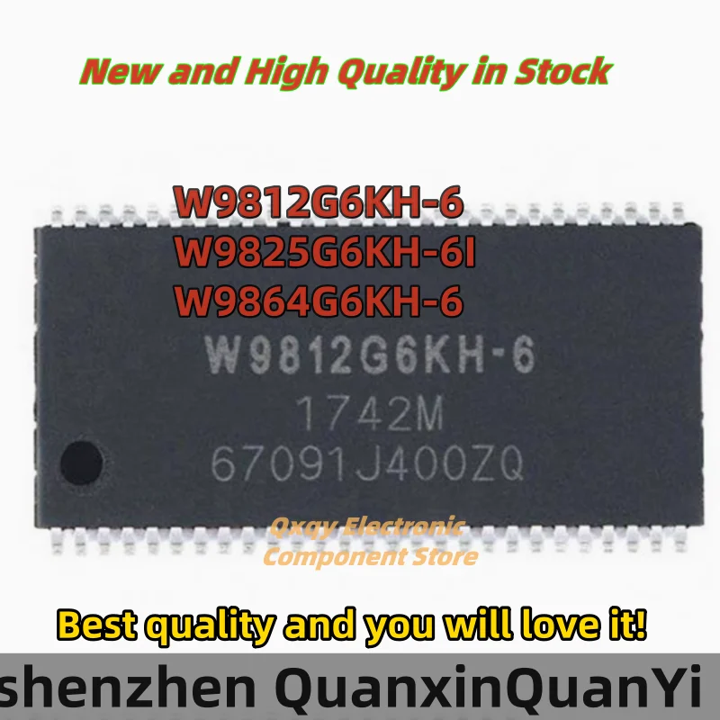 

1PCS new W9812G6KH-6 W9825G6KH-6I W9864G6KH-6