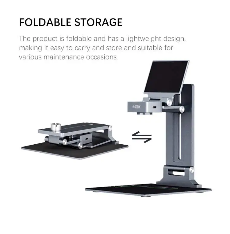 Fold Infrared Thermal Imaging Analyzer PCB Fast Diagnosis for Mobile Phone Motherboard Fault Detection Camera Tester