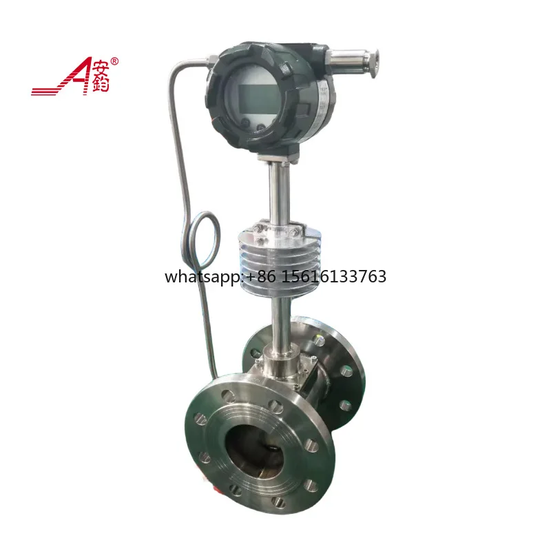 

50mm Digital Intelligent Stainless Steel Steam Vortex Air Flow Meter Competitive Price for Vapor Compressed Gas Flow Sensor