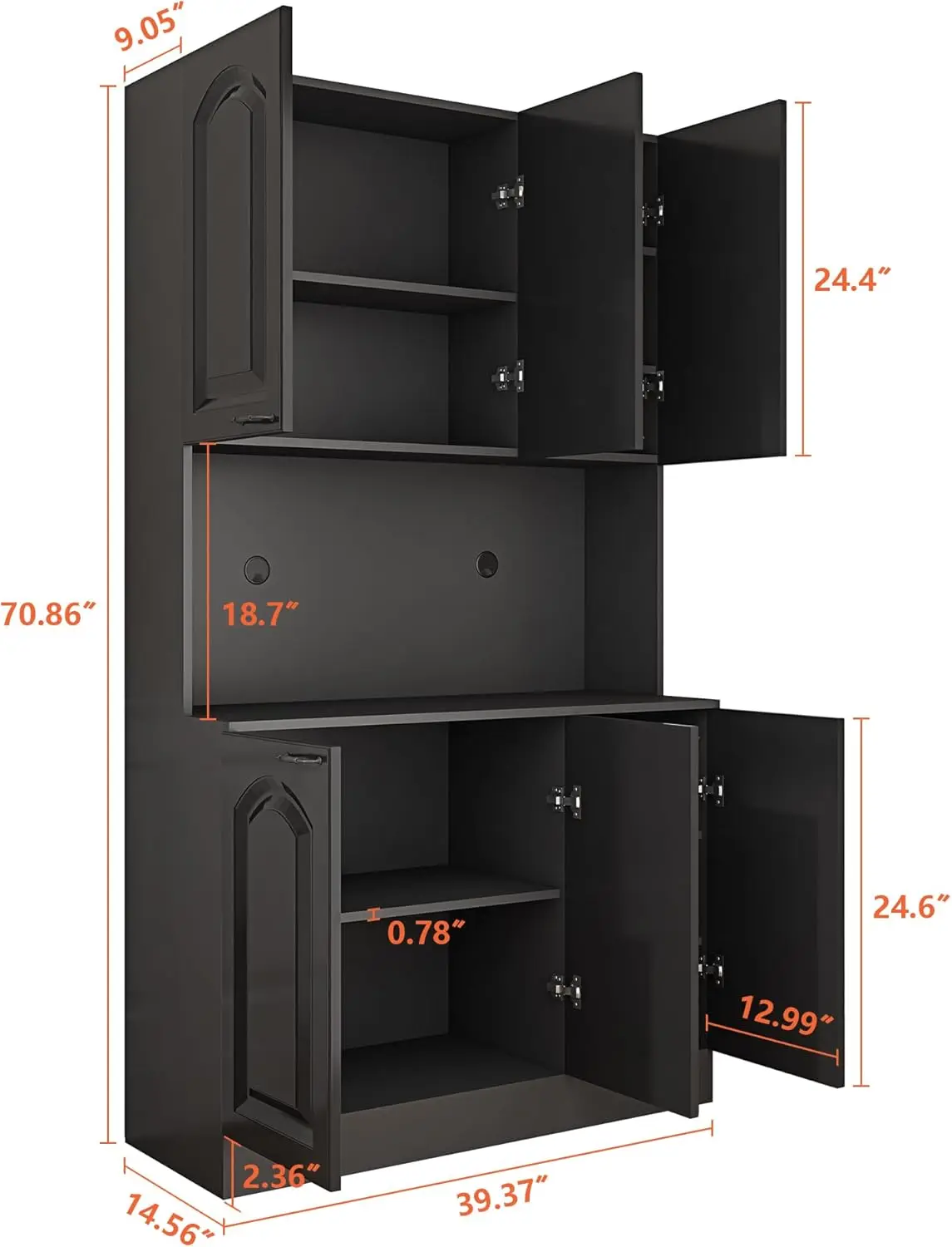 Storage room with self-cabinet door storage bookcase 6 bookcase lockers fit anywhere offering amazing storage capacity.