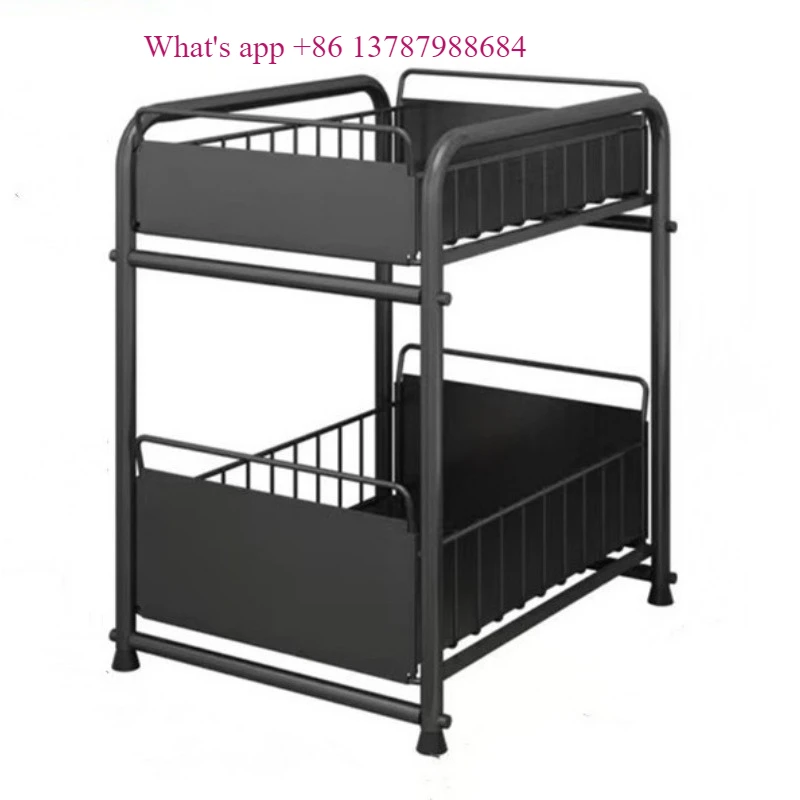 

Выдвижная подставка для кухонной столешницы, емкость для приправ, корзина для хранения под раковиной