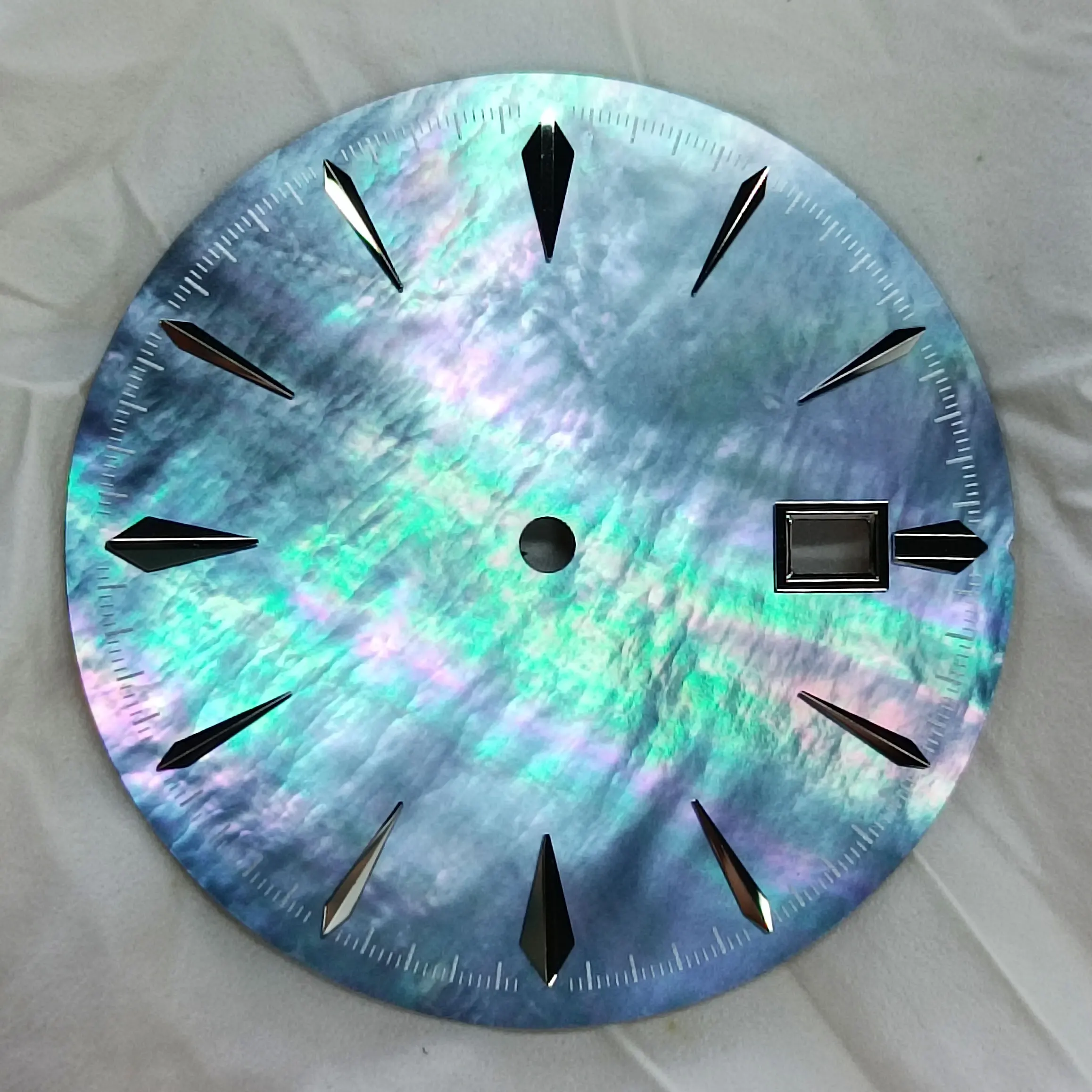 35 مللي متر NH35 الطلب شل بريق ساعة الطلب ساعة الوجه مناسبة لحركة NH35