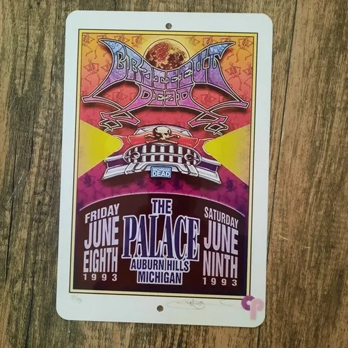Grateful Dead 1993  Metal Wall Sign