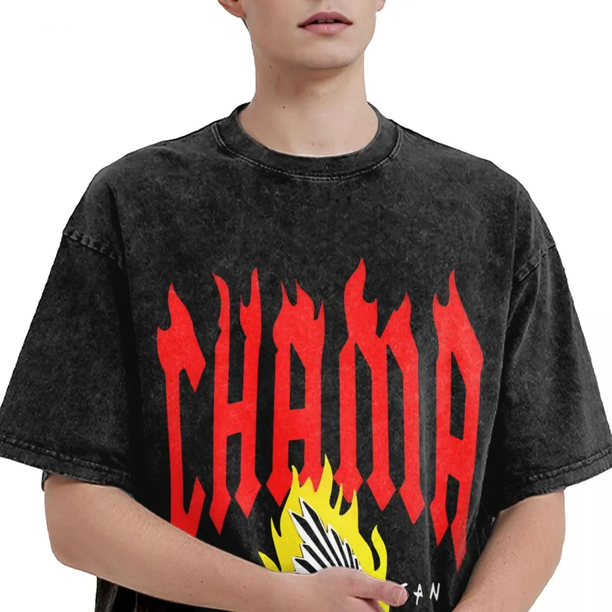 Chama Stone Alex Pereira T-Shirt Summer Y2K Basic T Shirts 2024 Cotton Harajuku Tee Shirt For Man Short Sleeves Print Top Tees