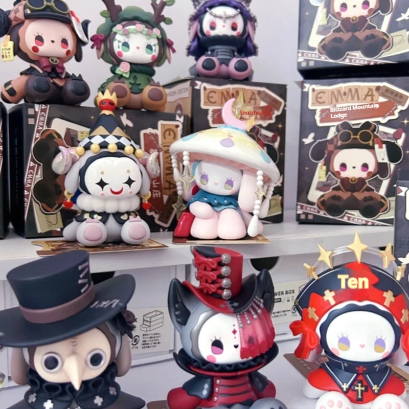 

Аутентичная лесная горная вилла серии слепая коробка модная игрушка настольная фигурка Коллекционное украшение ручной работы