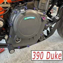 FLAWLESSTI Gr5 Titanium Bolt Clutch Engine Cover Brake Clutch Lever Water Pump Steering Stem Bolt For KTM 390 250 Duke