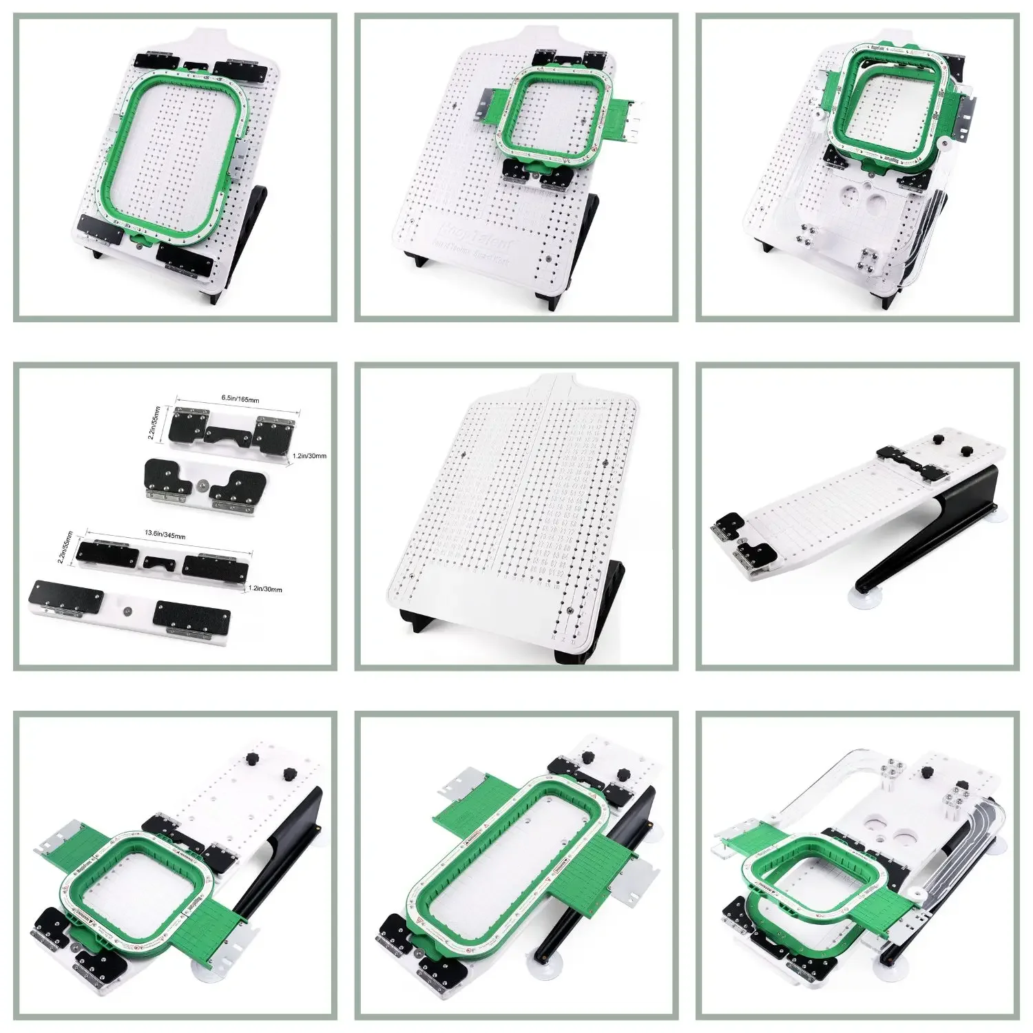 

Fortever Halo-100 Halo-X Machine Hoopmaster Mighty Hoop Embroidery Large Hooping Stations Starter Kit Magnetic Pro HoopTalent