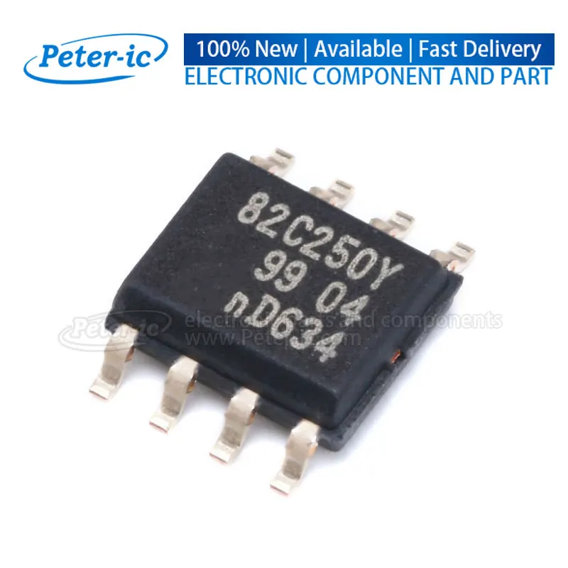 (2pcs)PCA82C250T/YM,118 82C250Y SOIC-8 4.5V~5.5V Transceiver SOIC-8 CAN Transceivers Available Peter-ic