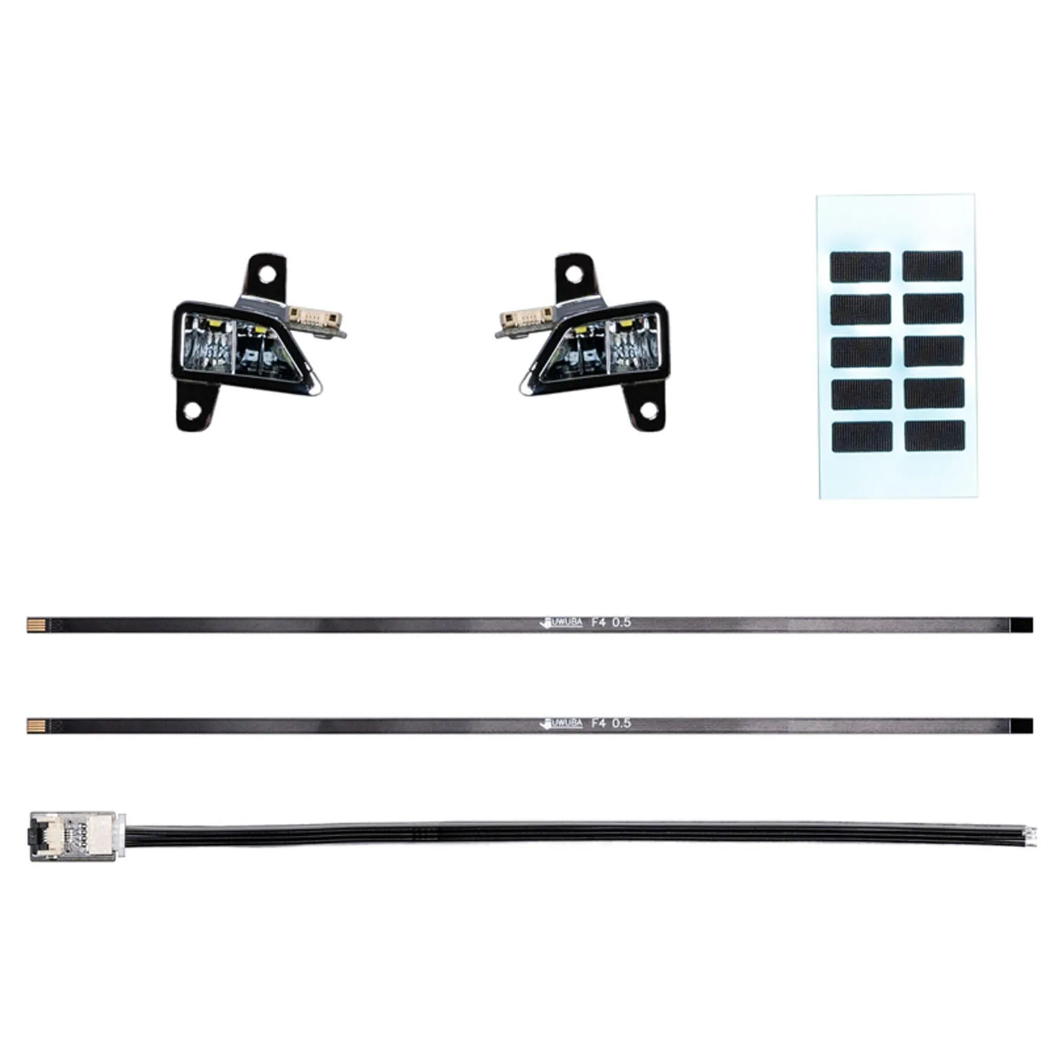 

3-5V Plastic Roof Interior LED Light for DIY TAMIYA 1/14 RC Tractor Truck 770S 56368 56371 Remote Control Lorry Car Model Part