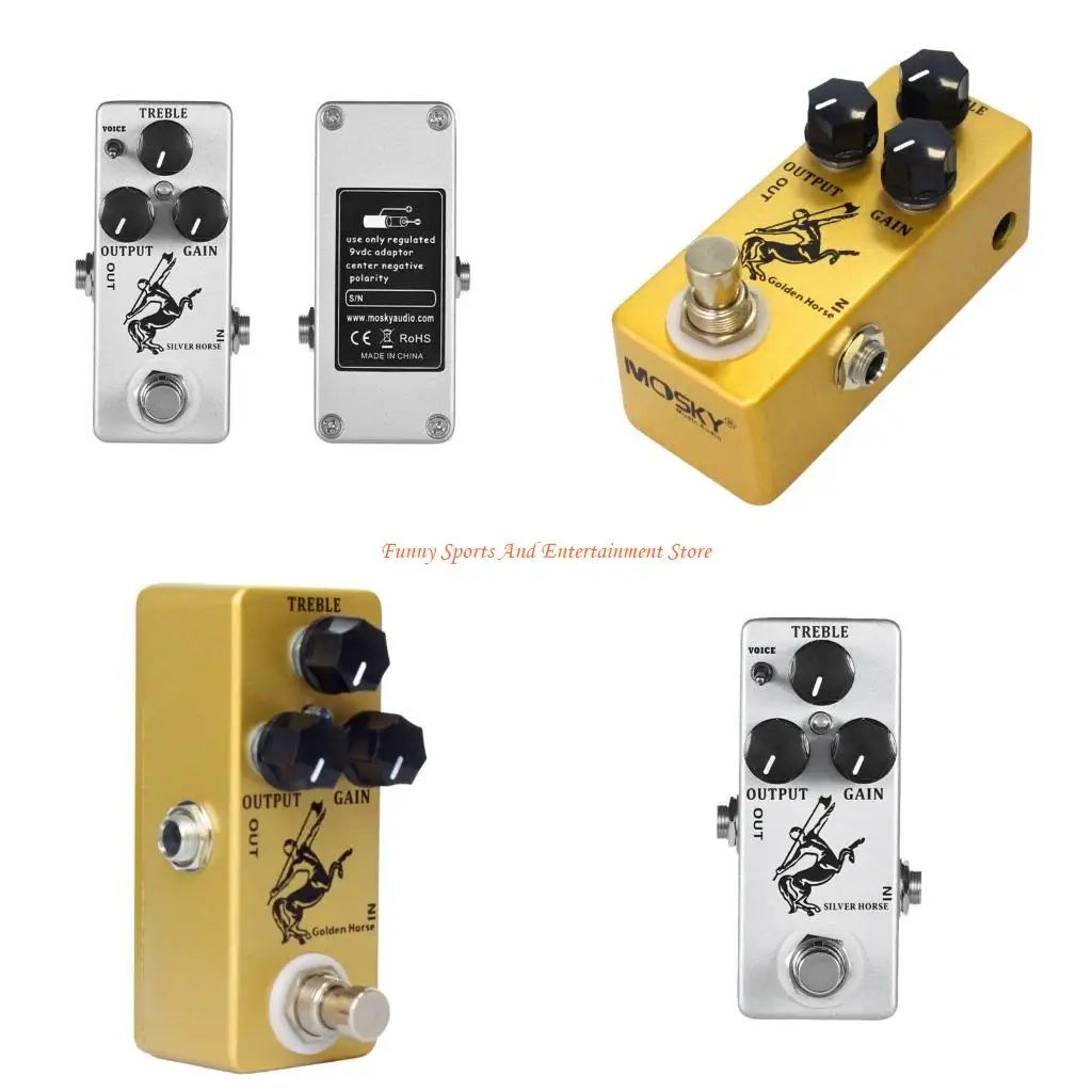 

C4DE Versatile Guitar Effects Pedal With Classical Overdrive Sound And Robust Build