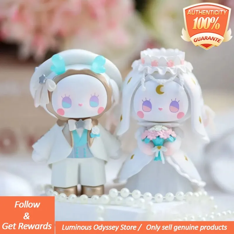 

Подлинная серия Emma Secret Forest Love, слепая коробка, милые куклы, загадочная коробка, аниме-фигурка, подарок, плюшевая игрушка, украшение для рабочего стола, подвеска