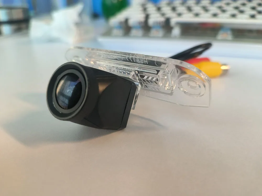 كاميرا الرؤية الخلفية للسيارة فولفو S40 S40L V40 V50 S60 S60L V60 XC60 C70 V70 XC70 S80 S80L XC90 1995 - 2017 مقاوم للماء #4