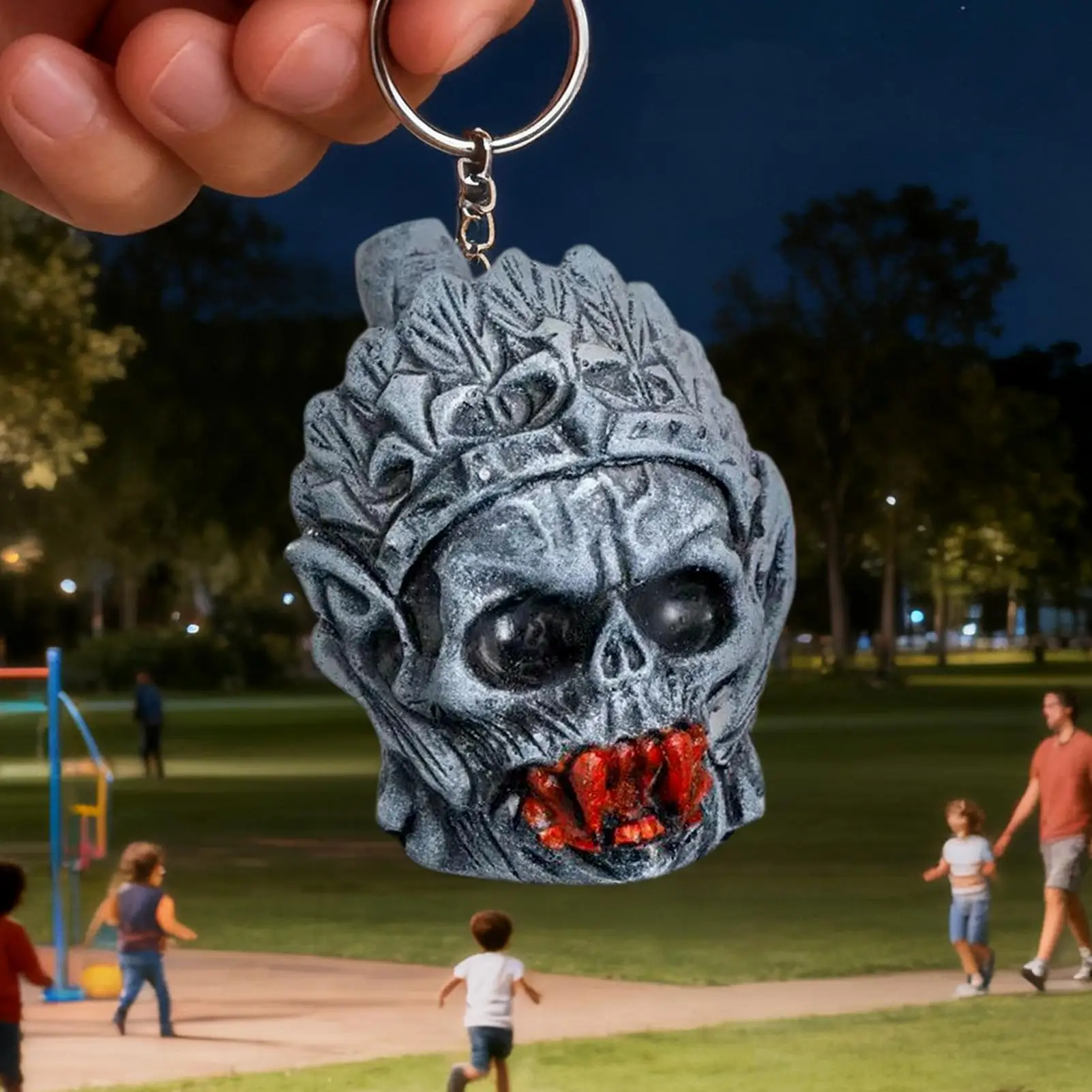 الأزتيك الموت صافرة هالوين مصاص دماء جو مخيف الداعم المحمولة التخييم المشي لمسافات طويلة ملعب لوازم ألعاب الحفلات #5