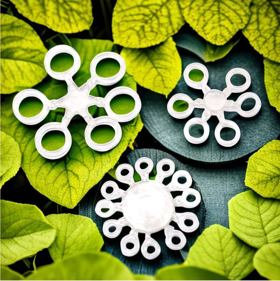 MNFT 144 Stück elastische Köderbänder zum Karpfenangeln, transparente Gummiringe, Köder-Bander-Halter, Boilie-Stops, 3 Größen – Detail 1