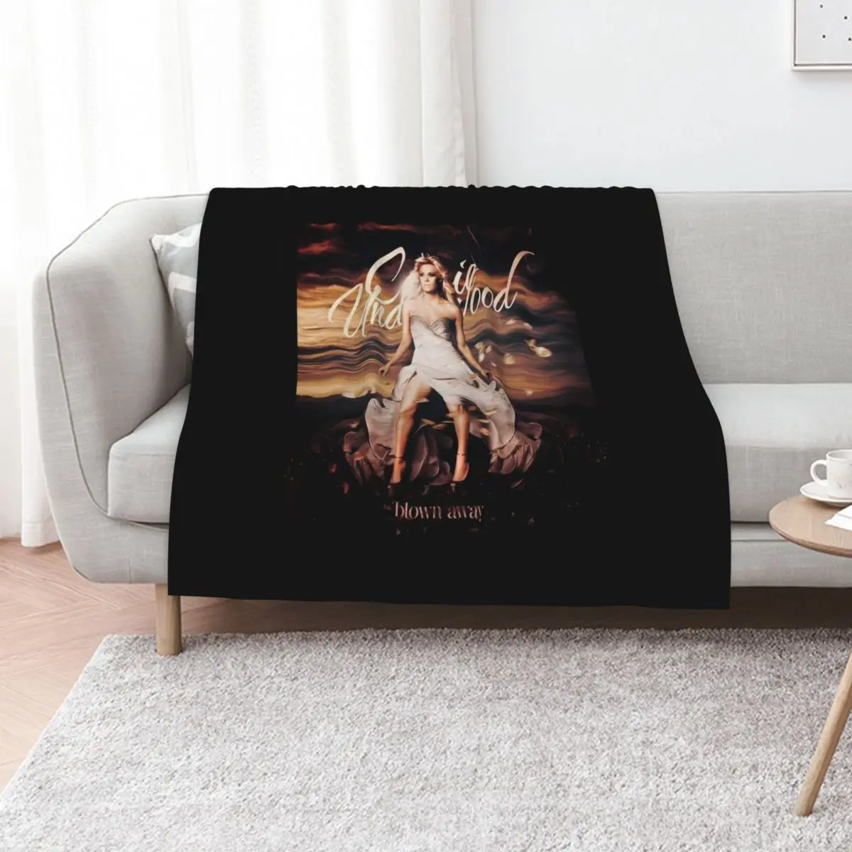 Carrie Vintage - Carrie Denim & Rhinestones Tour 2023 Throw Blanket Baby wednesday Soft Plaid Cute Luxury Thicken Blankets