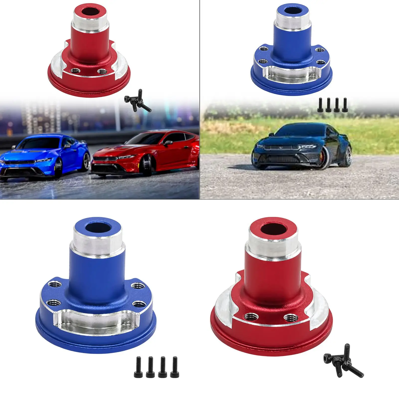 1/10 RC سيارة مستقيم رمح المحمولة سهلة التركيب عالية الأداء استبدال المهنية قوي ملحق RC قطع غيار السيارات