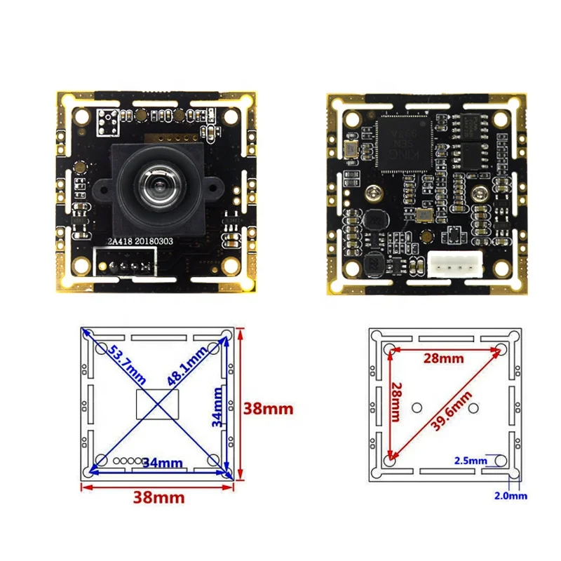 

2025 hot sale Imx291 Sensor Starlight 2MP Module| Low Light& High Definition Nir 60fps USB Available for Android S